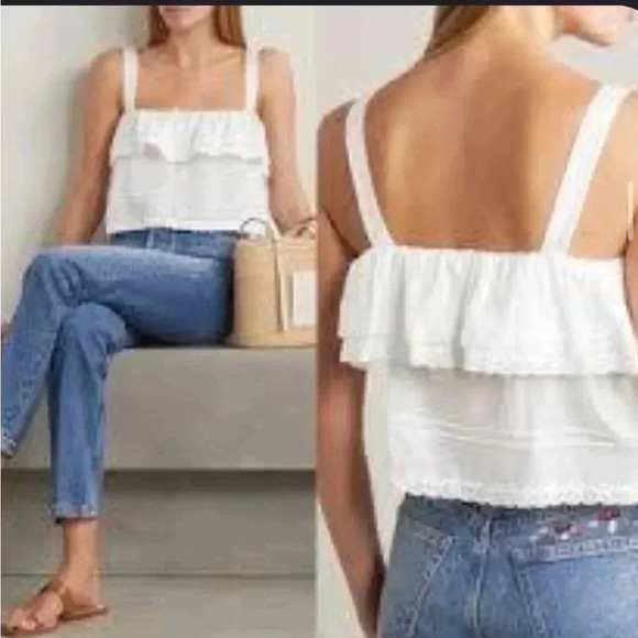 Reformation Tarragon Organic Cotton Tank - Picture 1 of 8